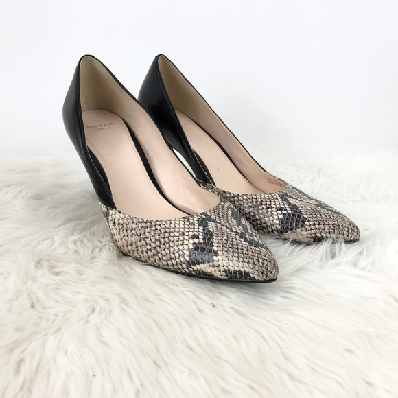cole haan snake print shoes